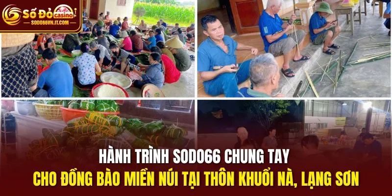 Hành trình SODO66 chung tay cho đồng bào miền núi tại Thôn Khuổi Nà, Lạng Sơn