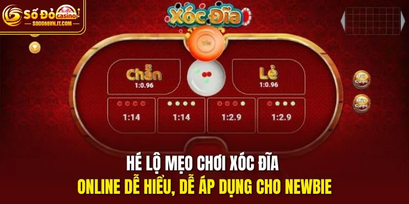 Hé lộ mẹo chơi Xóc đĩa online dễ hiểu, dễ áp dụng cho newbie
