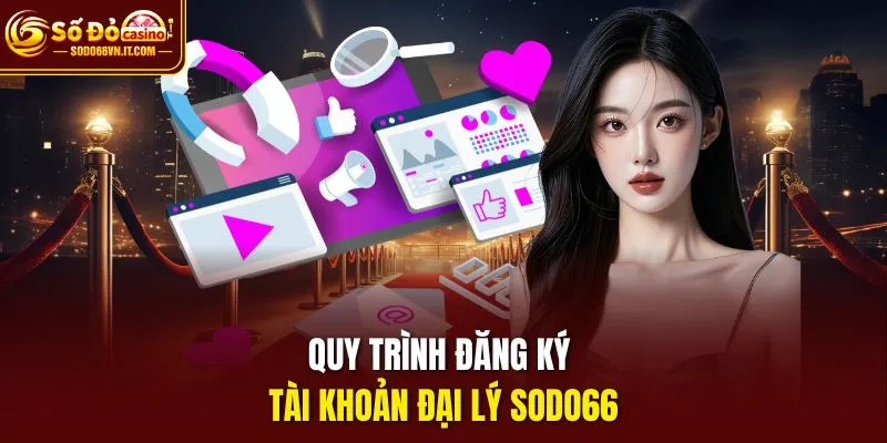 Quy trình đăng ký tài khoản đại lý sodo66